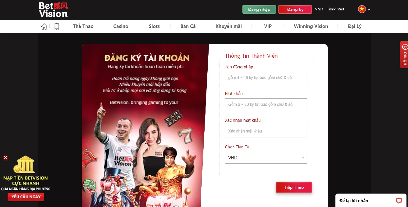 Cách 2: Tải ứng dụng BetVision qua mã QR