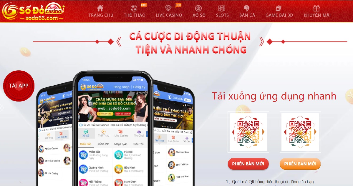 Dịch vụ của nhà cái Sodo66