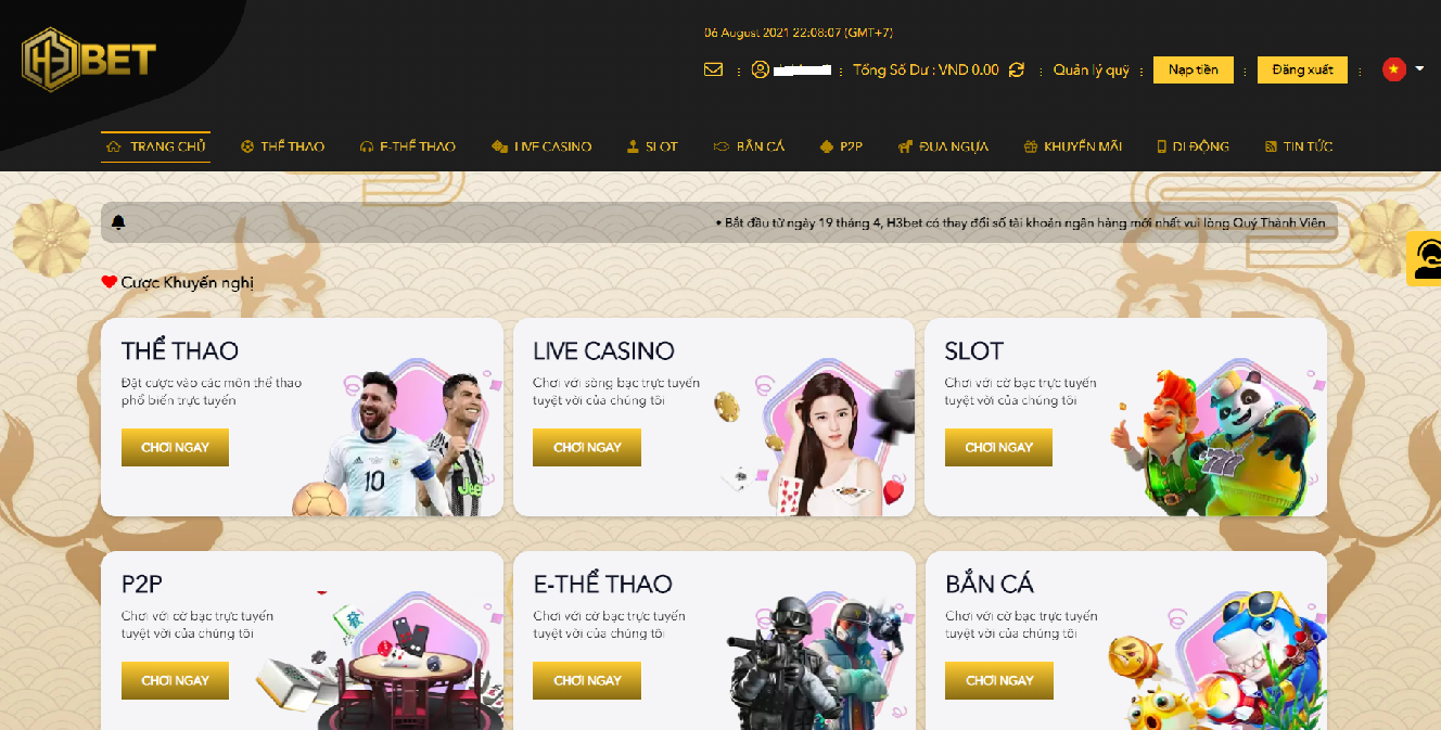 Đôi nét về nhà cái H3bet