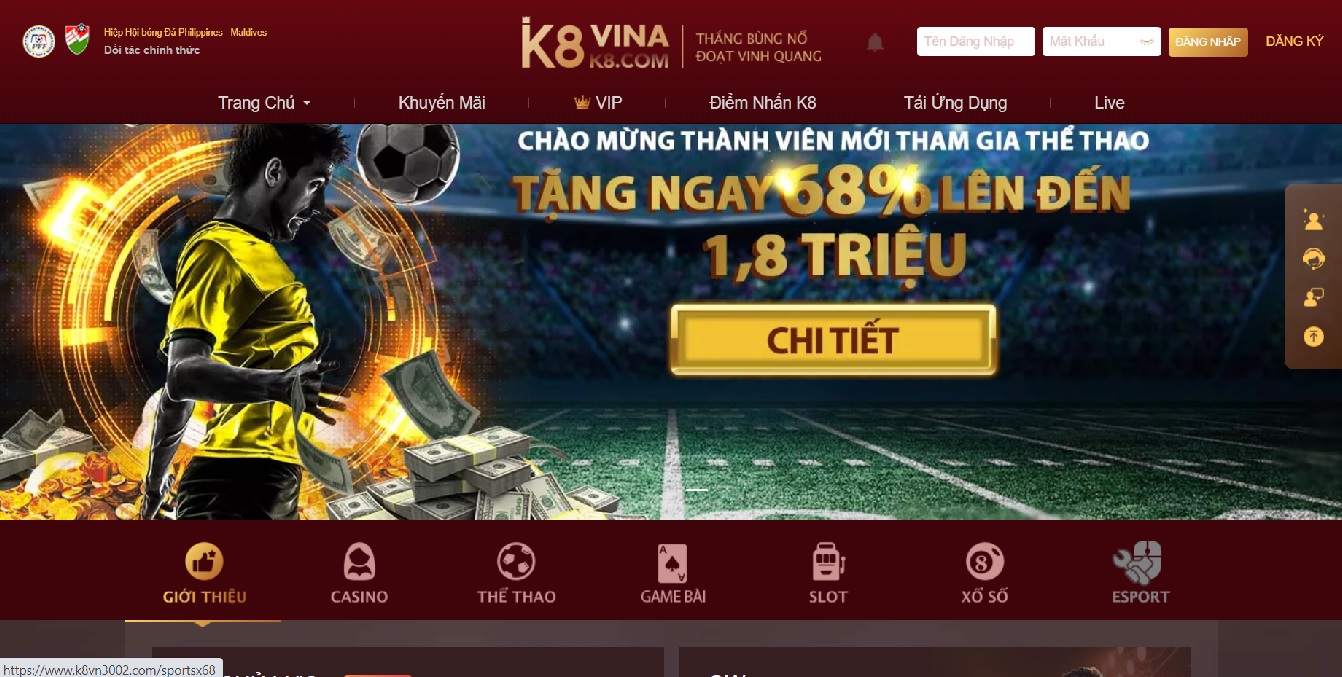 Giới thiệu về nhà cái K8