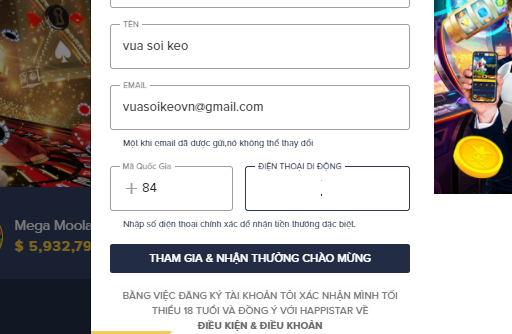 Hướng dẫn nạp tiền vào tài khoản Happistar