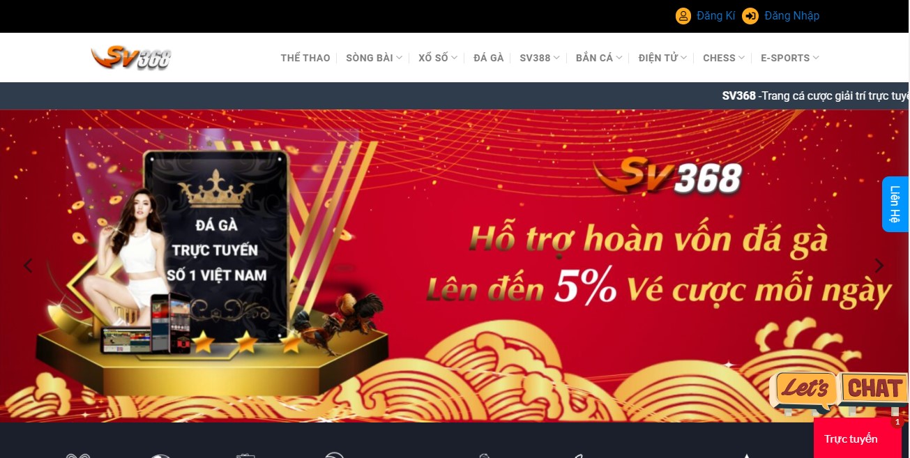 Kho sản phẩm toàn diện, phong phú của SV88