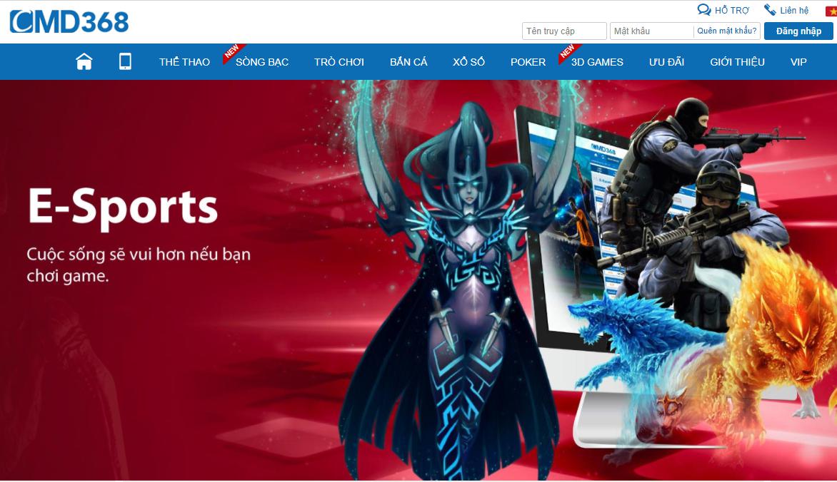 Link truy cập nhà cái CMD368 không bị chặn