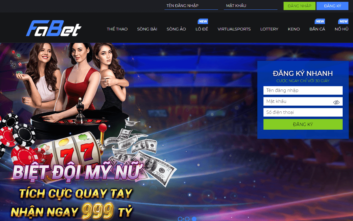 Link vào Fabet mới nhất