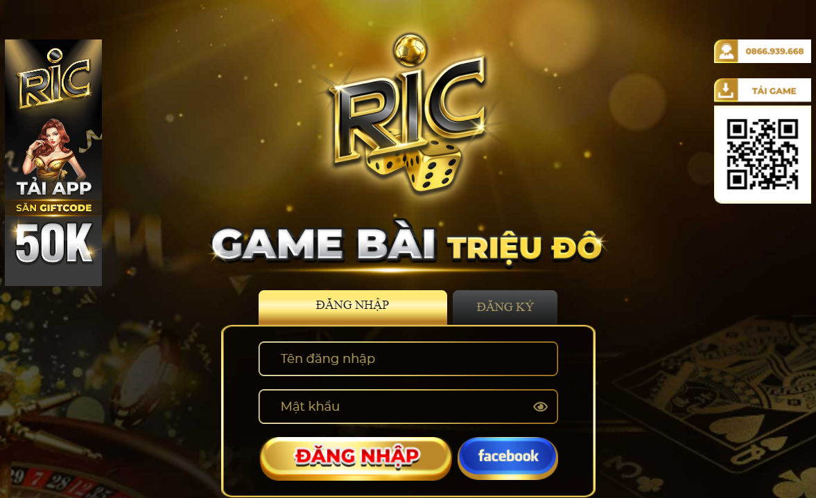 Tìm hiểu về cổng game đổi thưởng Ric Win 