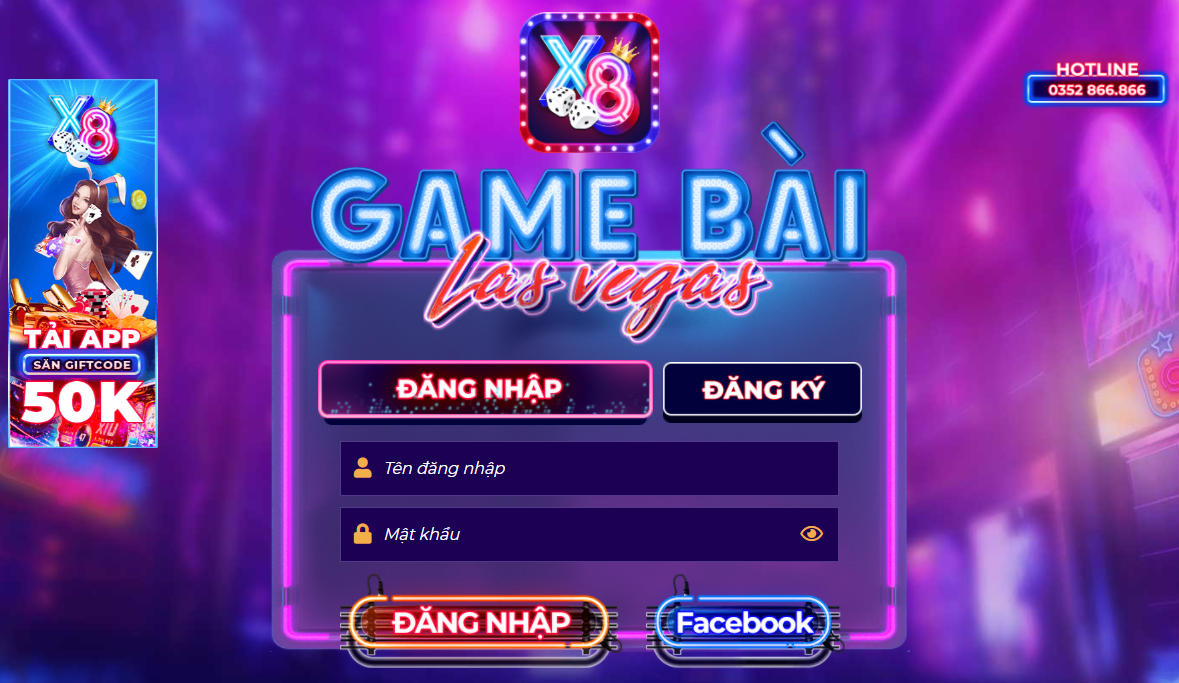 Tổng quan về cổng game bài X8 Club 